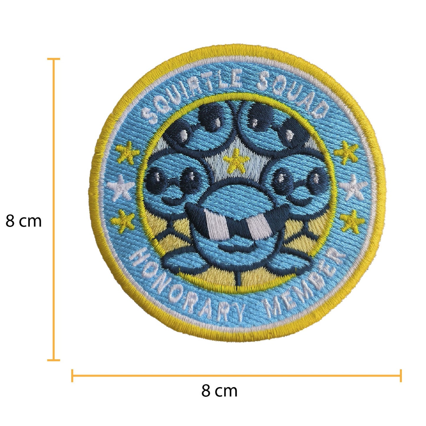 Parche Bordado Anime Tazo Squirtle - Valkynea