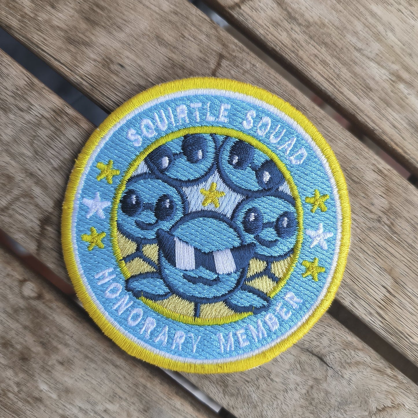 Parche Bordado Anime Tazo Squirtle - Valkynea