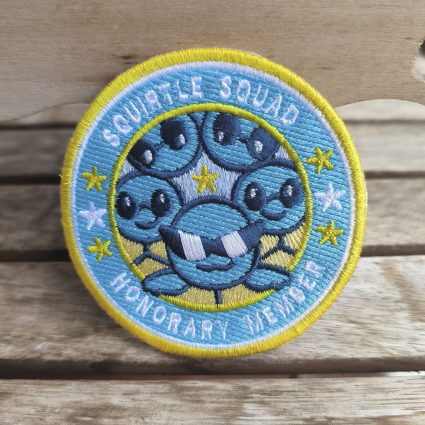 Parche Bordado Anime Tazo Squirtle - Valkynea