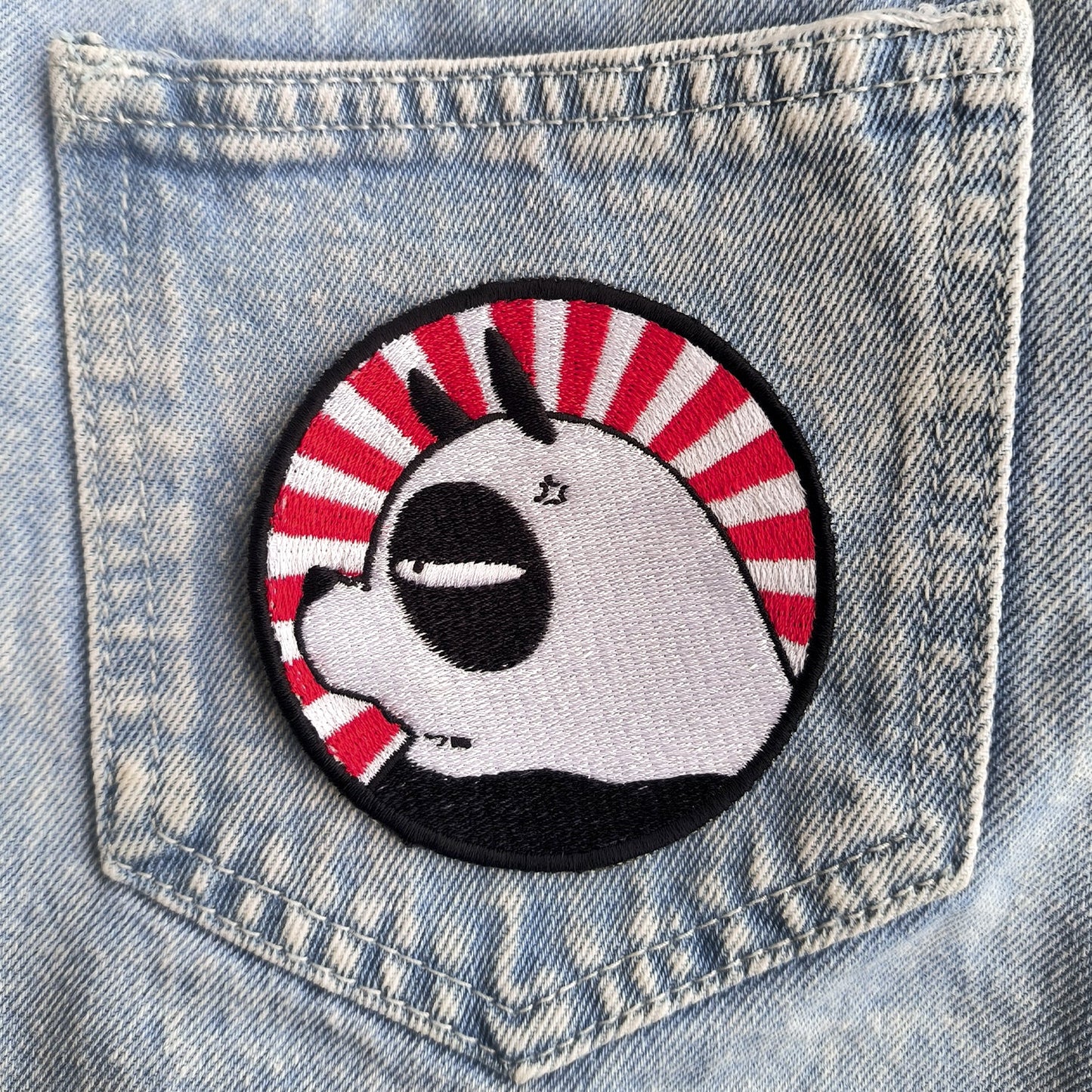 Parche Bordado Ranma 1/2 Panda - Valkynea