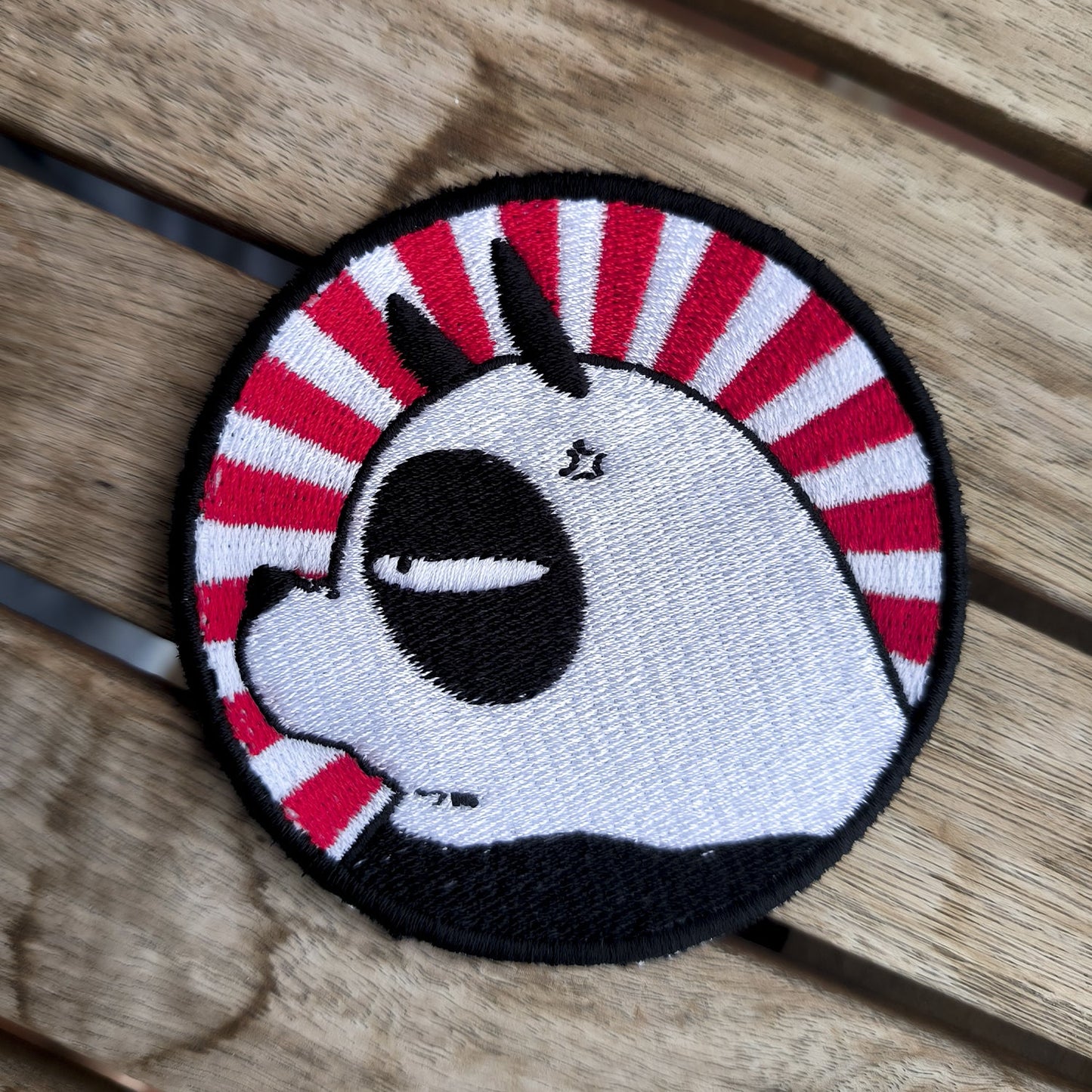 Parche Bordado Ranma 1/2 Panda - Valkynea