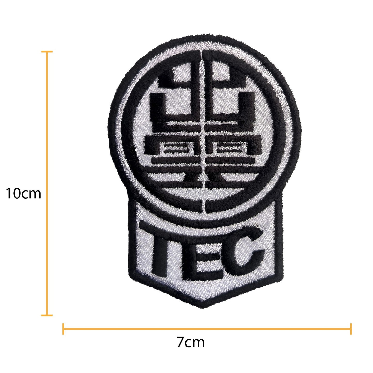 Parche Bordado Anime Kaiju Logo TEC - Valkynea