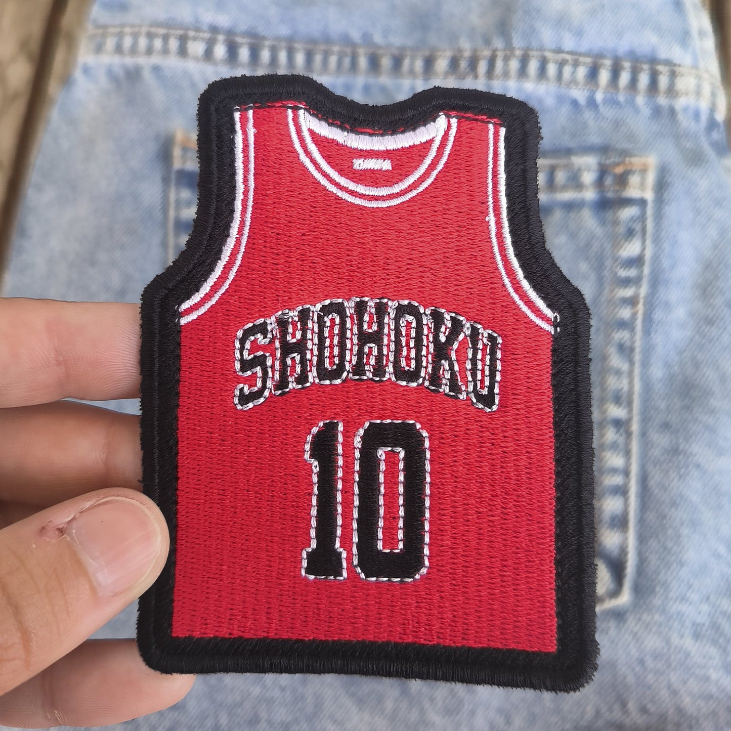 Parche Bordado Anime Slam Dunk Camiseta - Valkynea