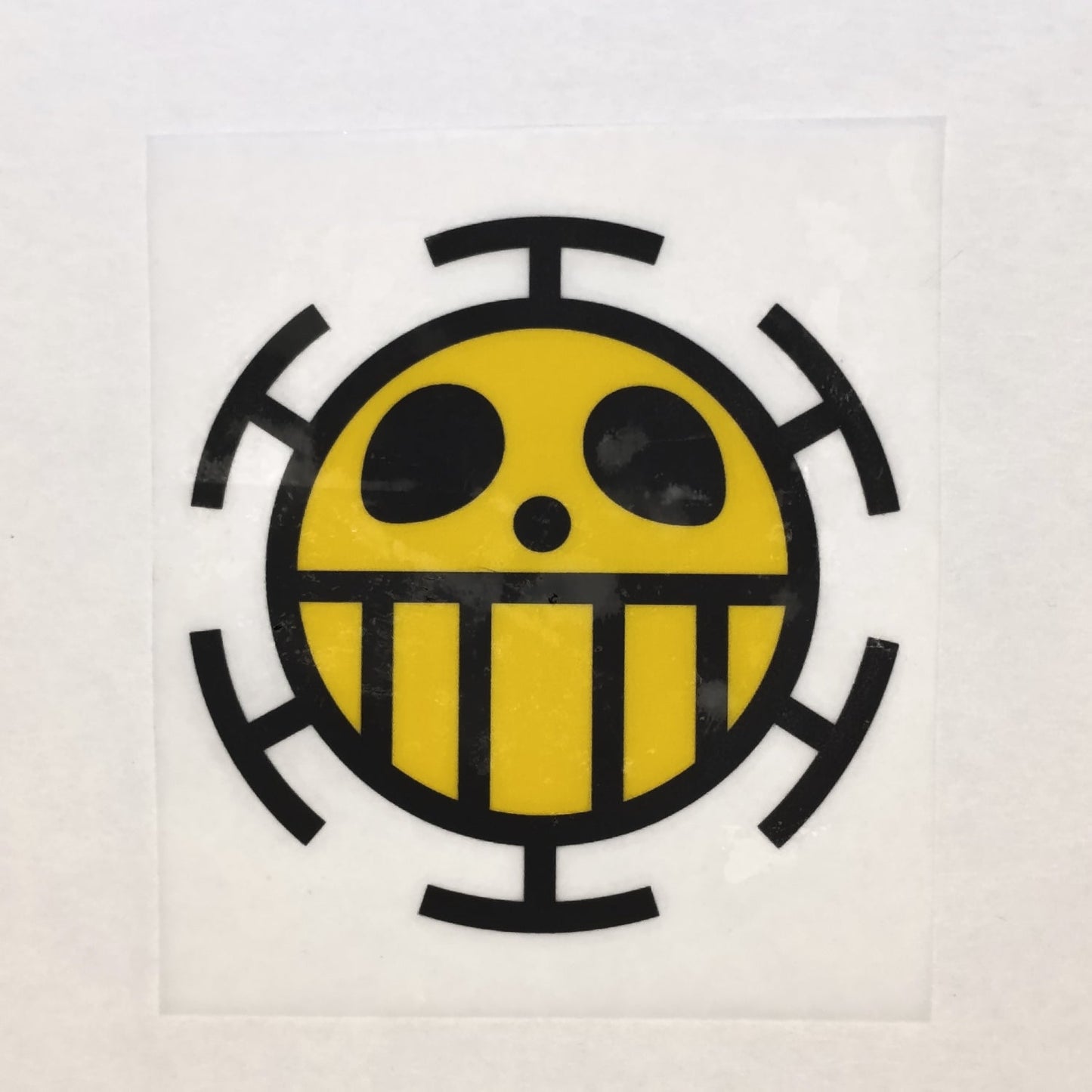 Parche DTF Anime Calavera One Piece Law - Valkynea