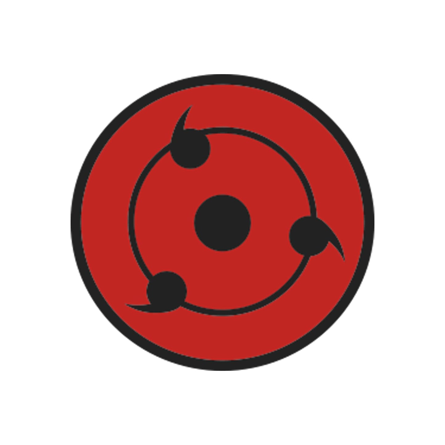 Parche DTF Anime Naruto Ojo Sheringan - Valkynea