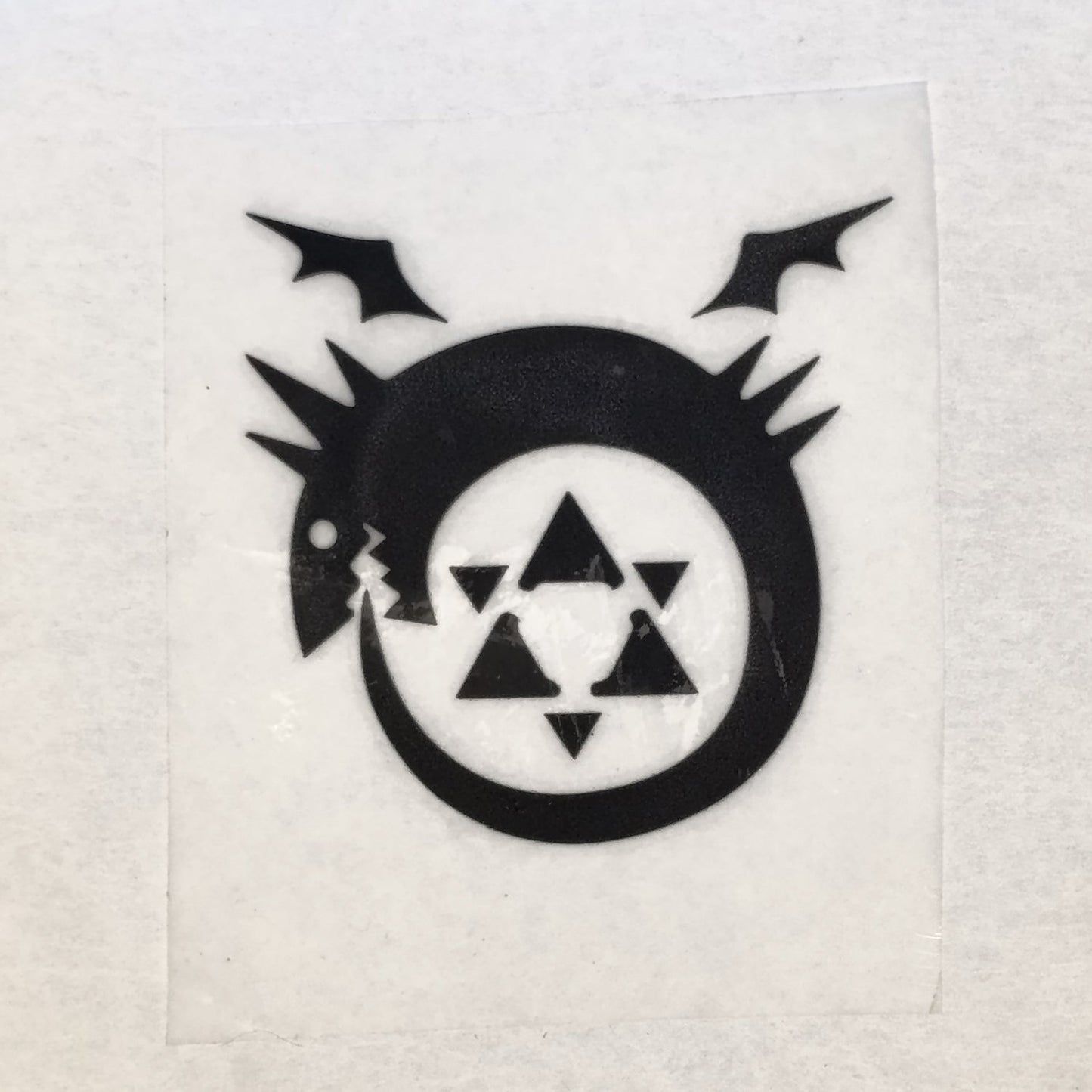 Parche DTF Anime full metal Alchemists Tatto - Valkynea