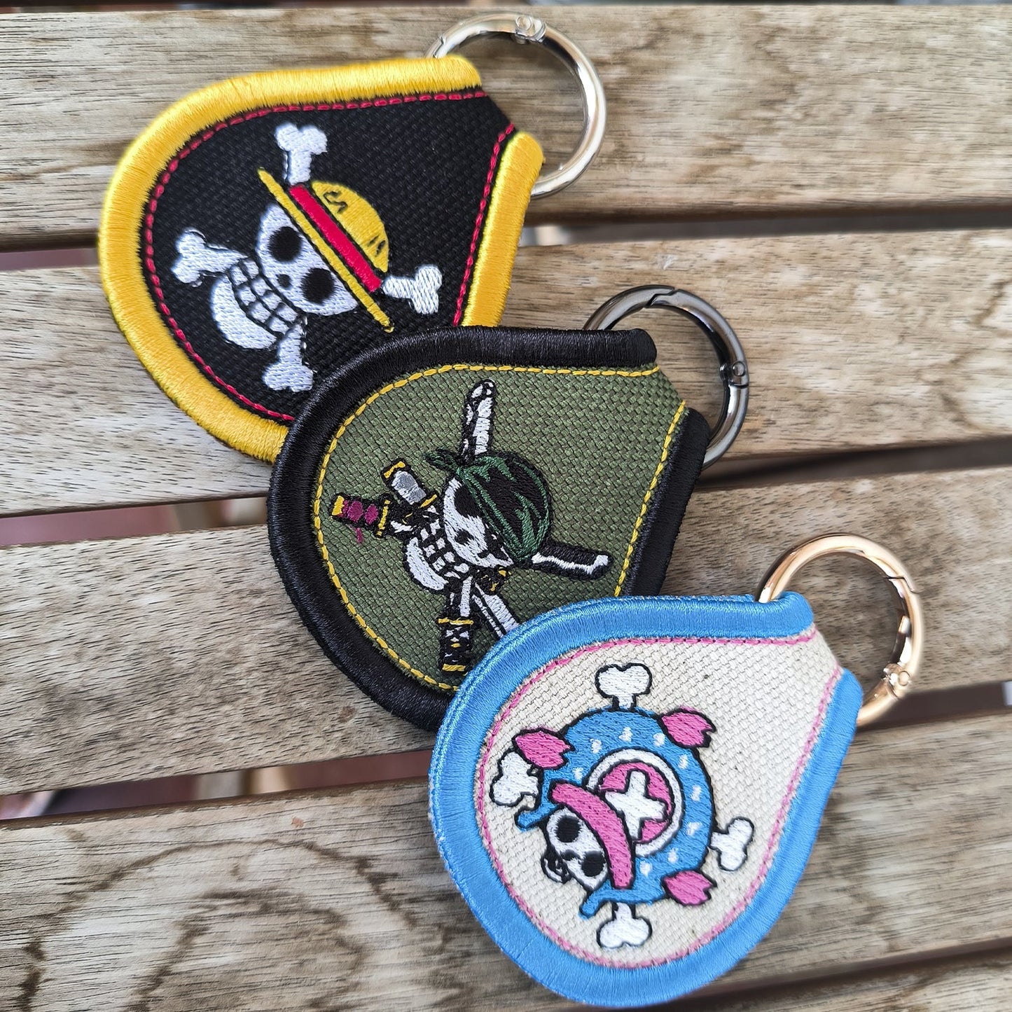 Llavero Bordado Anime Luffy One Piece - Valkynea