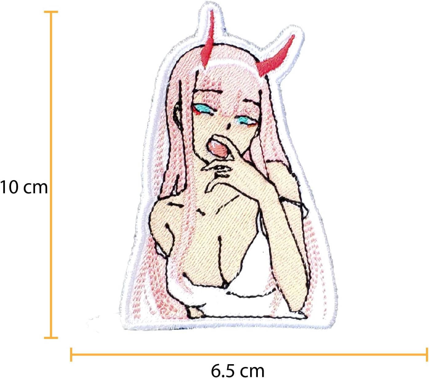 Parche Bordado Anime Darling in the Franxx 02 Zero Two Sexy - Valkynea