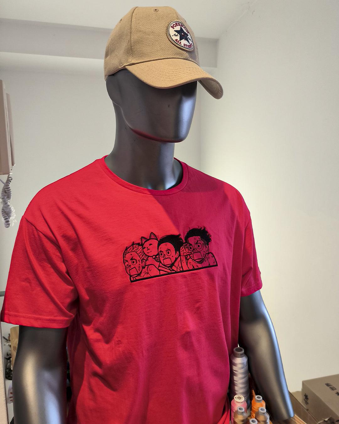Camiseta Bordada Dan Da Dan - Valkynea