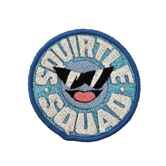 Parche Bordado Anime Squirtle Glitter - Valkynea