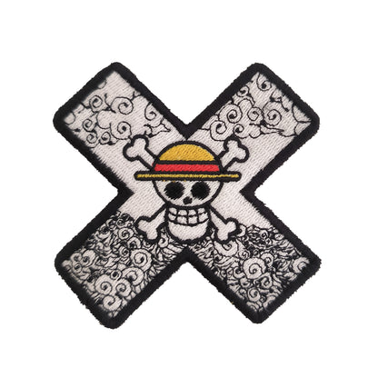 Parche Bordado Anime One Piece Cluz Luffy - Valkynea
