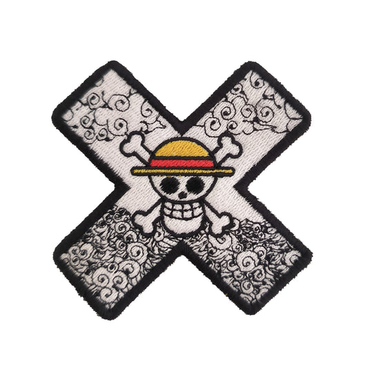Parche Bordado Anime One Piece Cluz Luffy - Valkynea