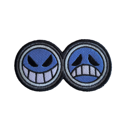 Parche Bordado Anime One Piece Ace Caritas - Valkynea