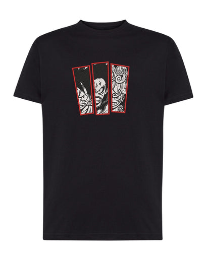 Camiseta One Piece Miradas Luffy - Valkynea