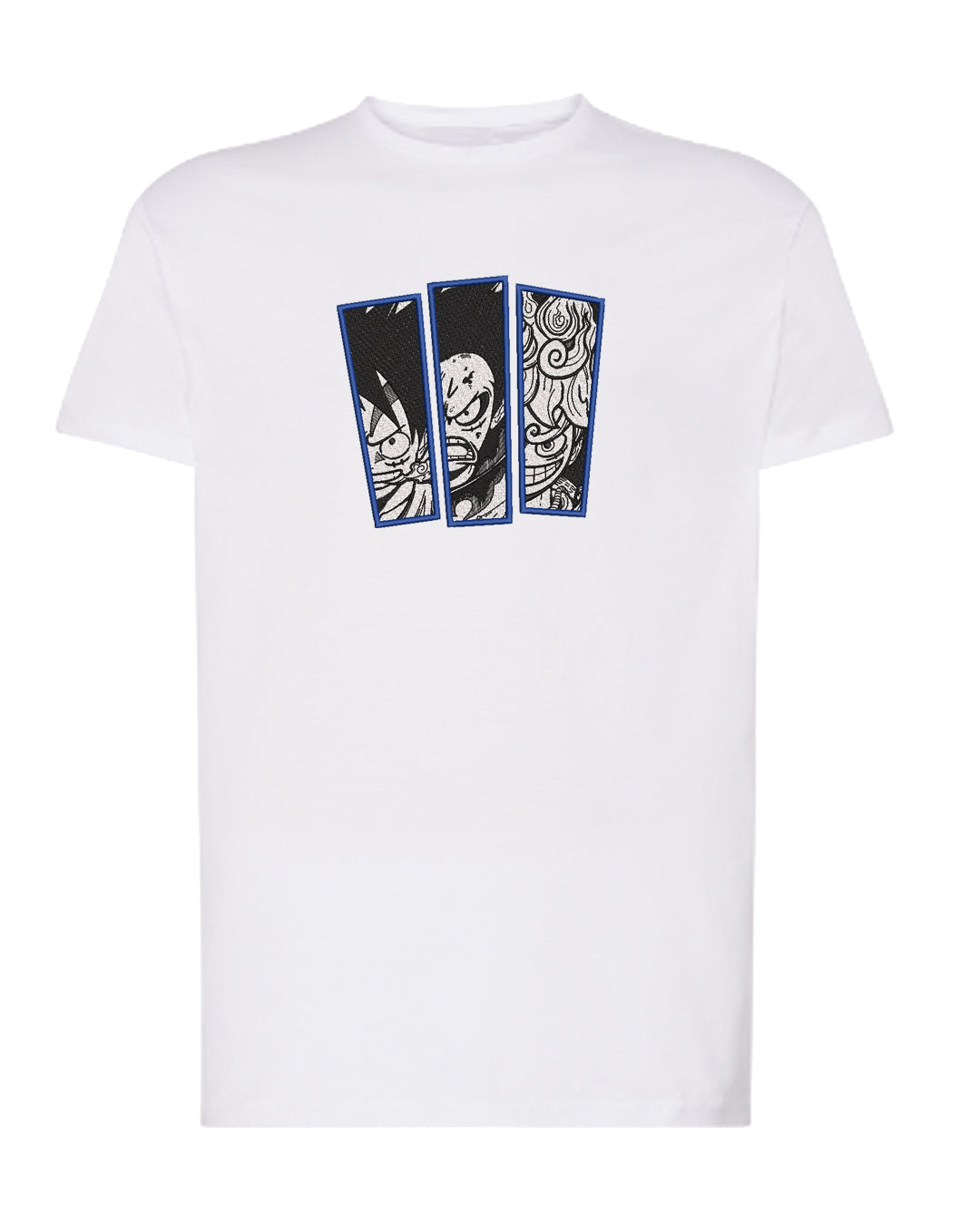Camiseta One Piece Miradas Luffy - Valkynea