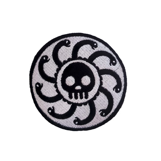 Parche Bordado Anime Calavera One Piece Boa Hancok - Valkynea
