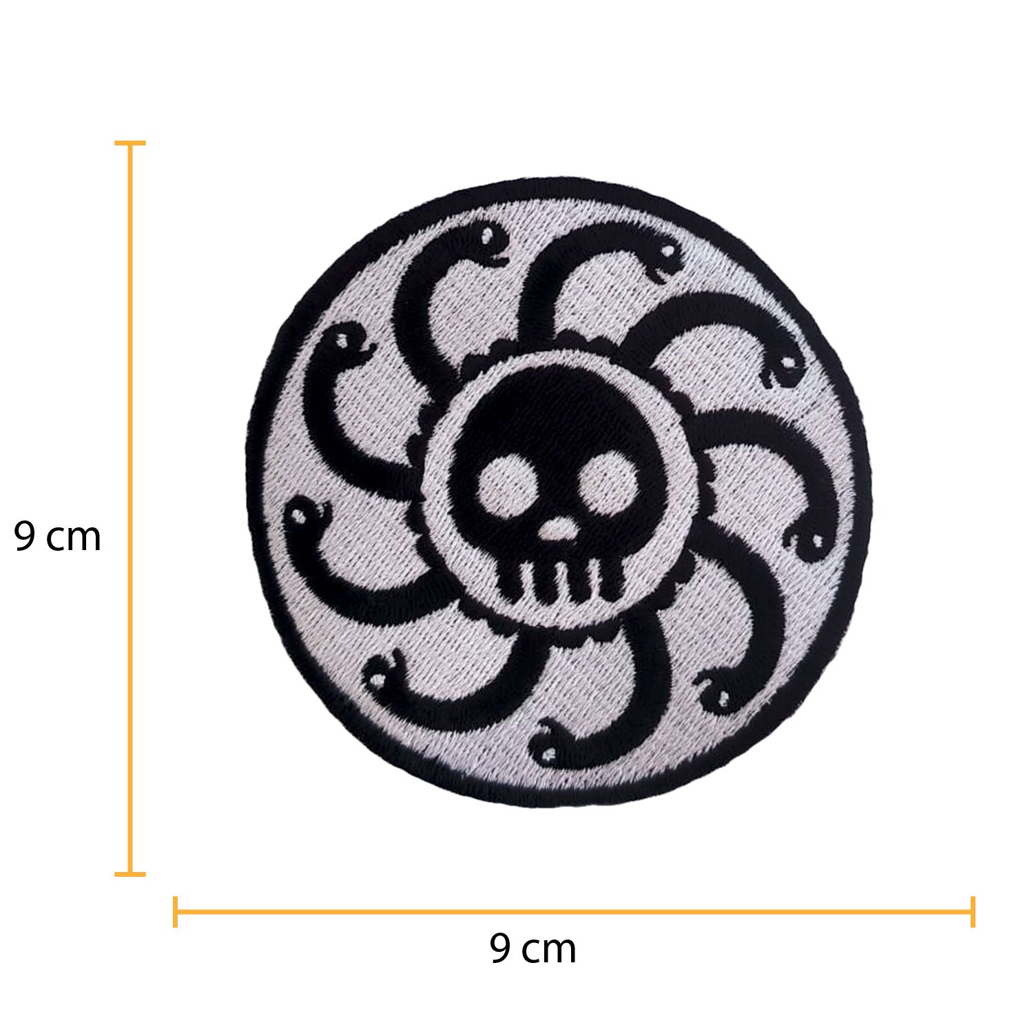Parche Bordado Anime Calavera One Piece Boa Hancok - Valkynea
