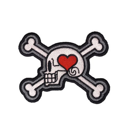 Parche Bordado Anime Calavera One Piece Alvida