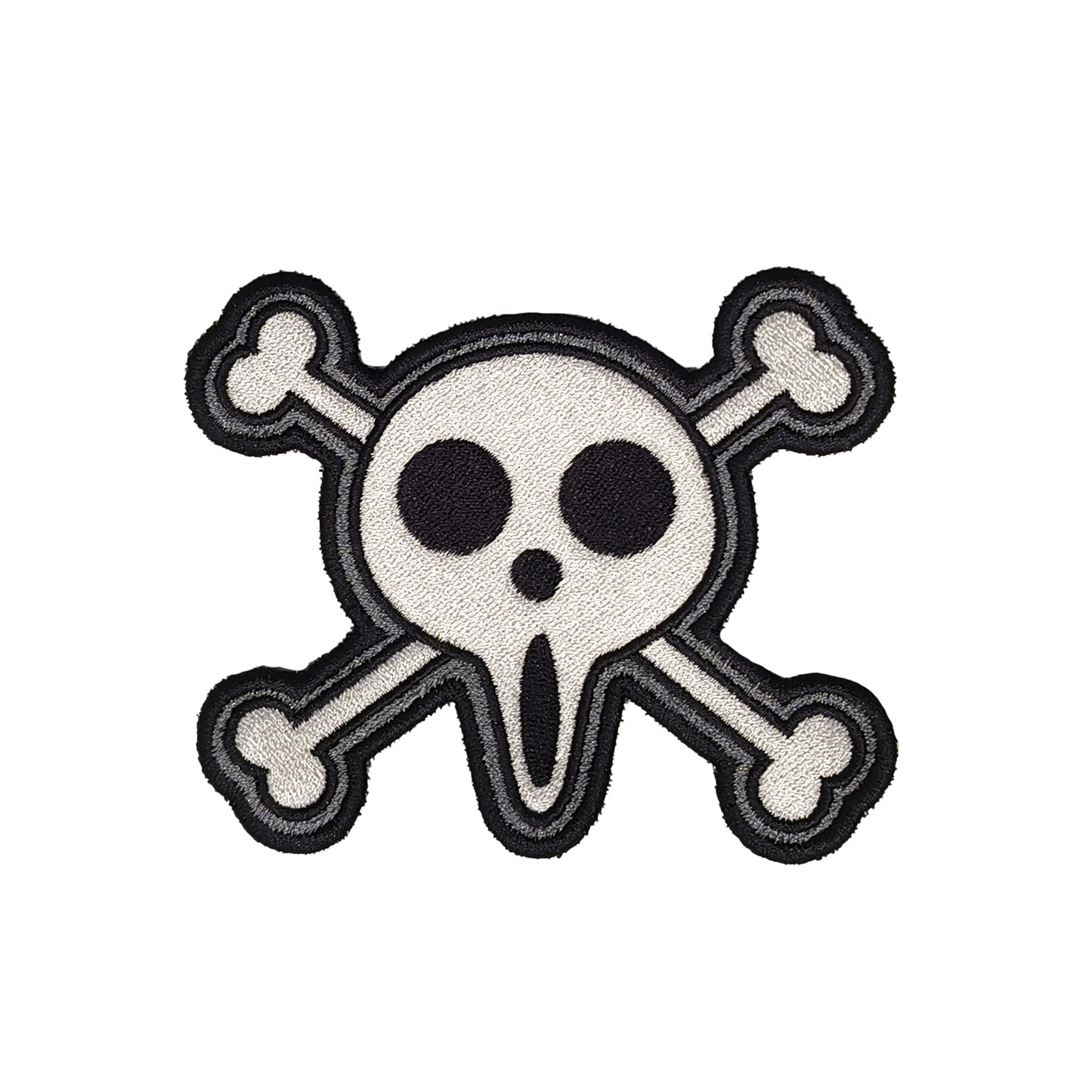 One Piece Usoop Skull Anime Embroidered Patch 8cm