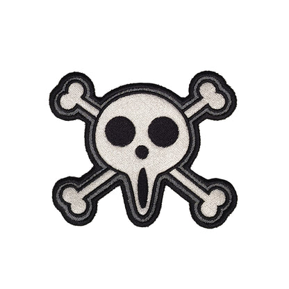 One Piece Usoop Skull Anime Embroidered Patch 8cm
