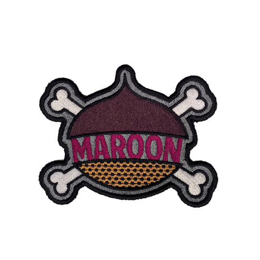 One Piece Usoop Skull Anime Embroidered Patch 8cm