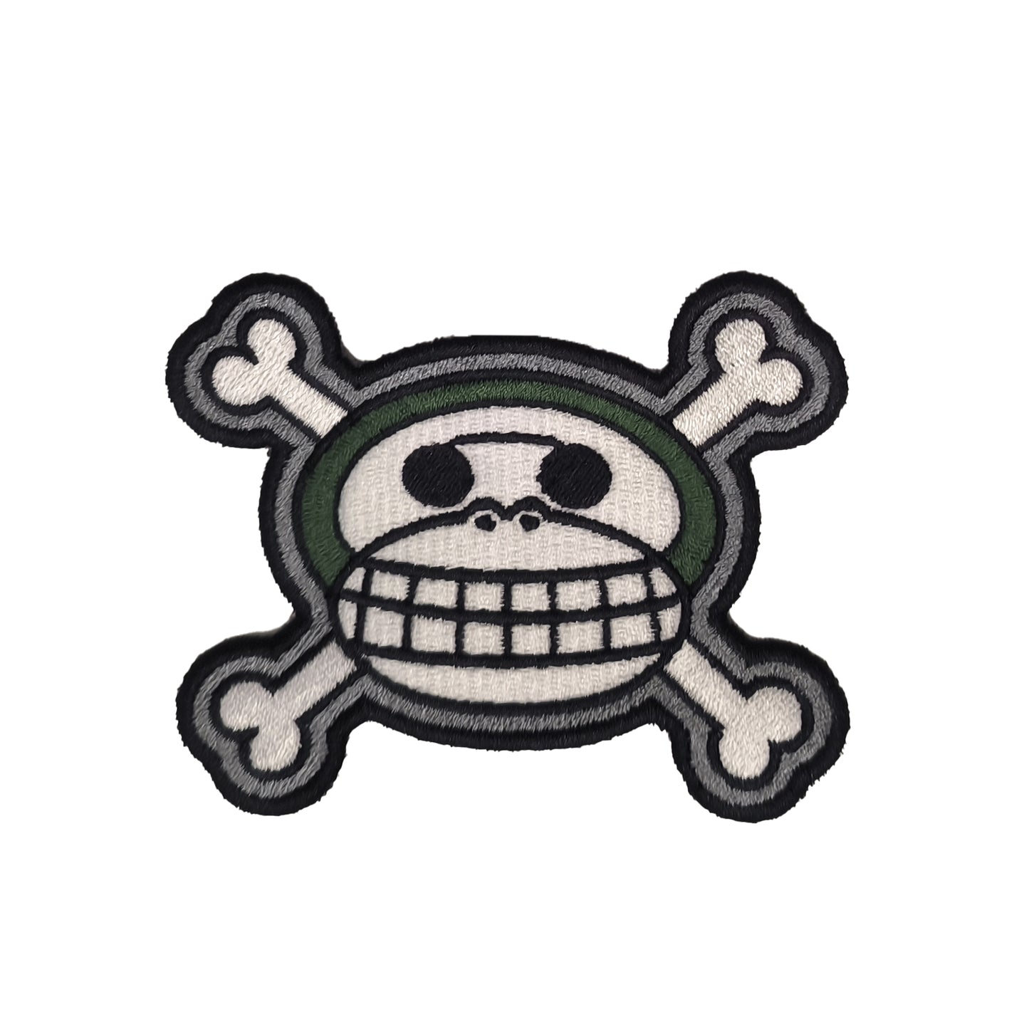 One Piece Usoop Skull Anime Embroidered Patch 8cm