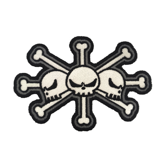 Patch Brodé Crâne Usoop One Piece 8cm