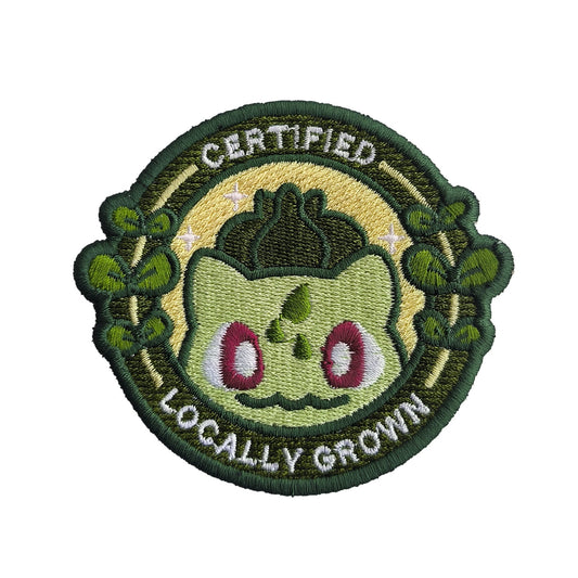 Parche Bordado Anime Tazo Bulbasaur - Valkynea