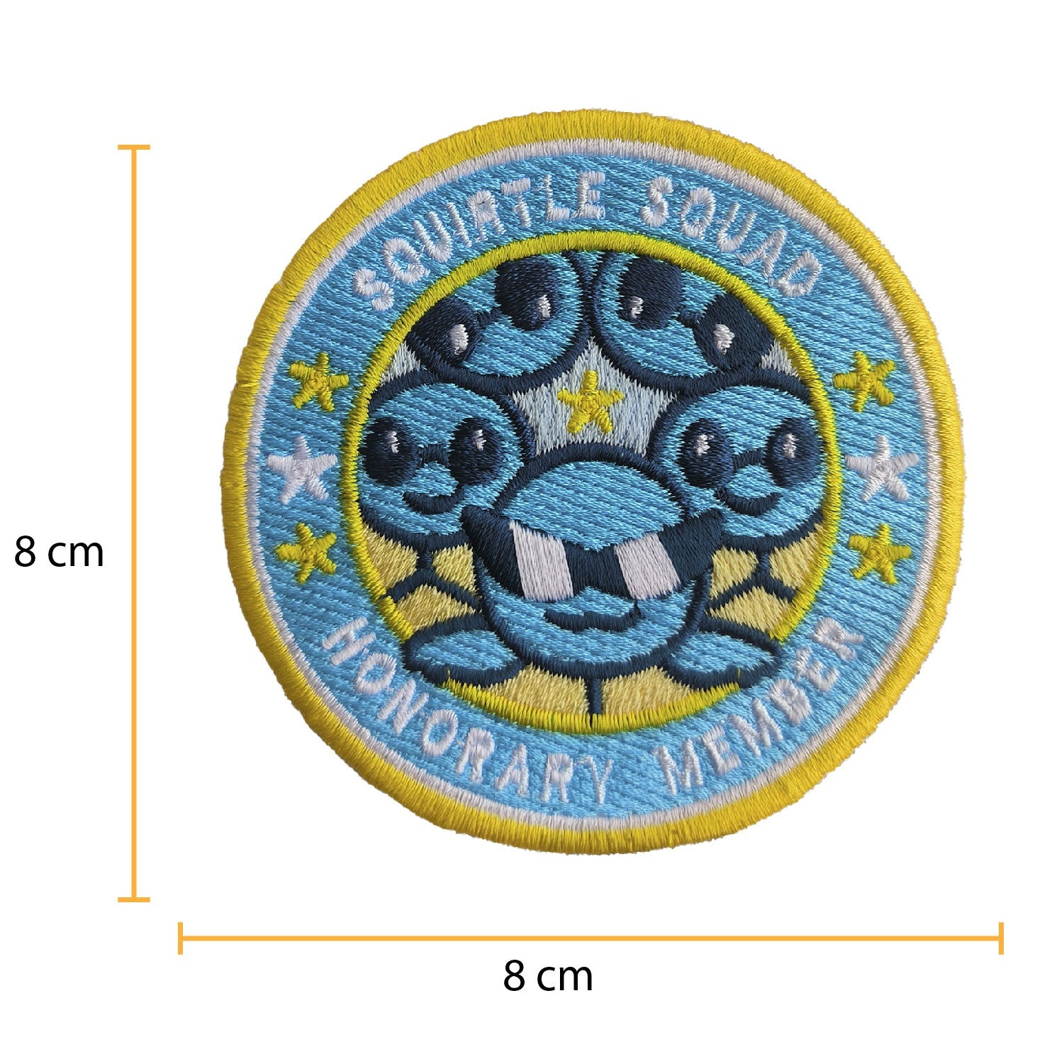 Parche Bordado Anime Tazo Squirtle - Valkynea