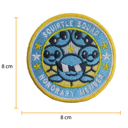Parche Bordado Anime Tazo Squirtle - Valkynea