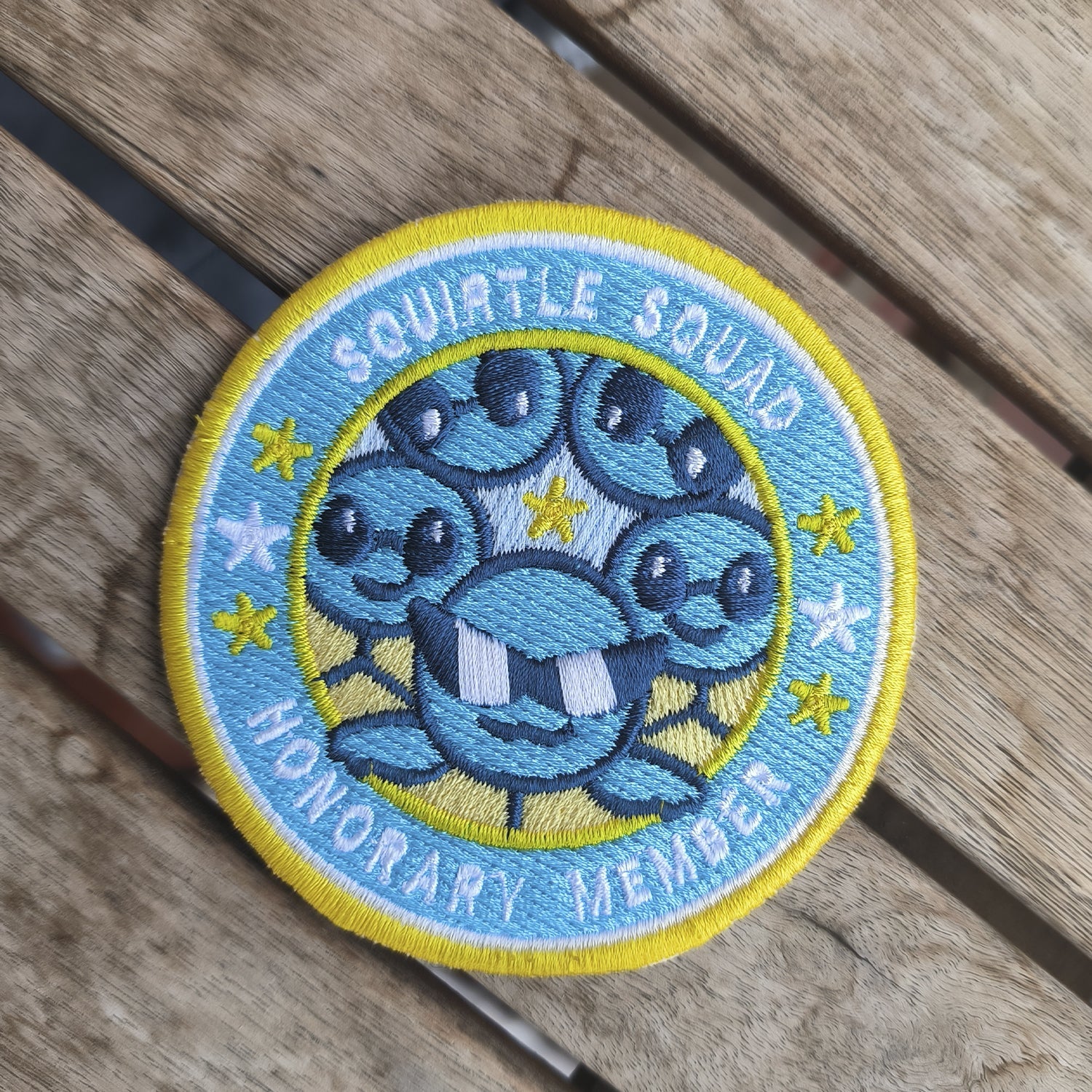 Parche Bordado Anime Tazo Squirtle - Valkynea