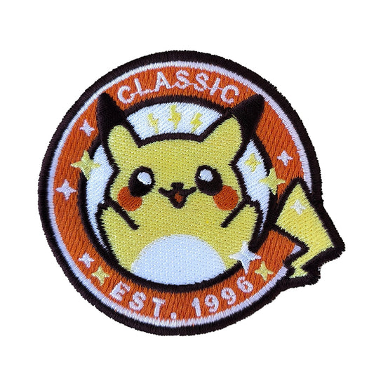 Parche Bordado Anime Tazo Pikachu - Valkynea