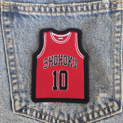 Parche Bordado Anime Slam Dunk Camiseta - Valkynea