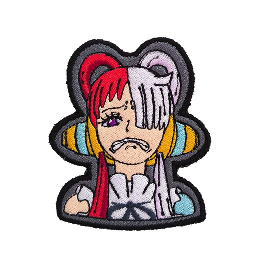 Parche Bordado Anime One Piece Uta 8cm - Valkynea