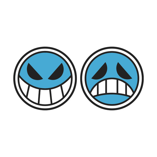 Parche DTF Anime One Piece Caritas Ace - Valkynea