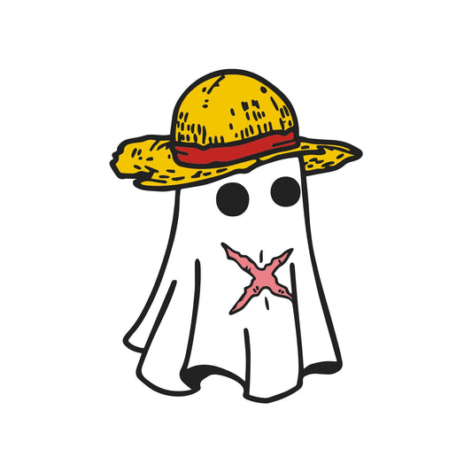 Parche DTF Anime One Piece Luffy Fantasma - Valkynea