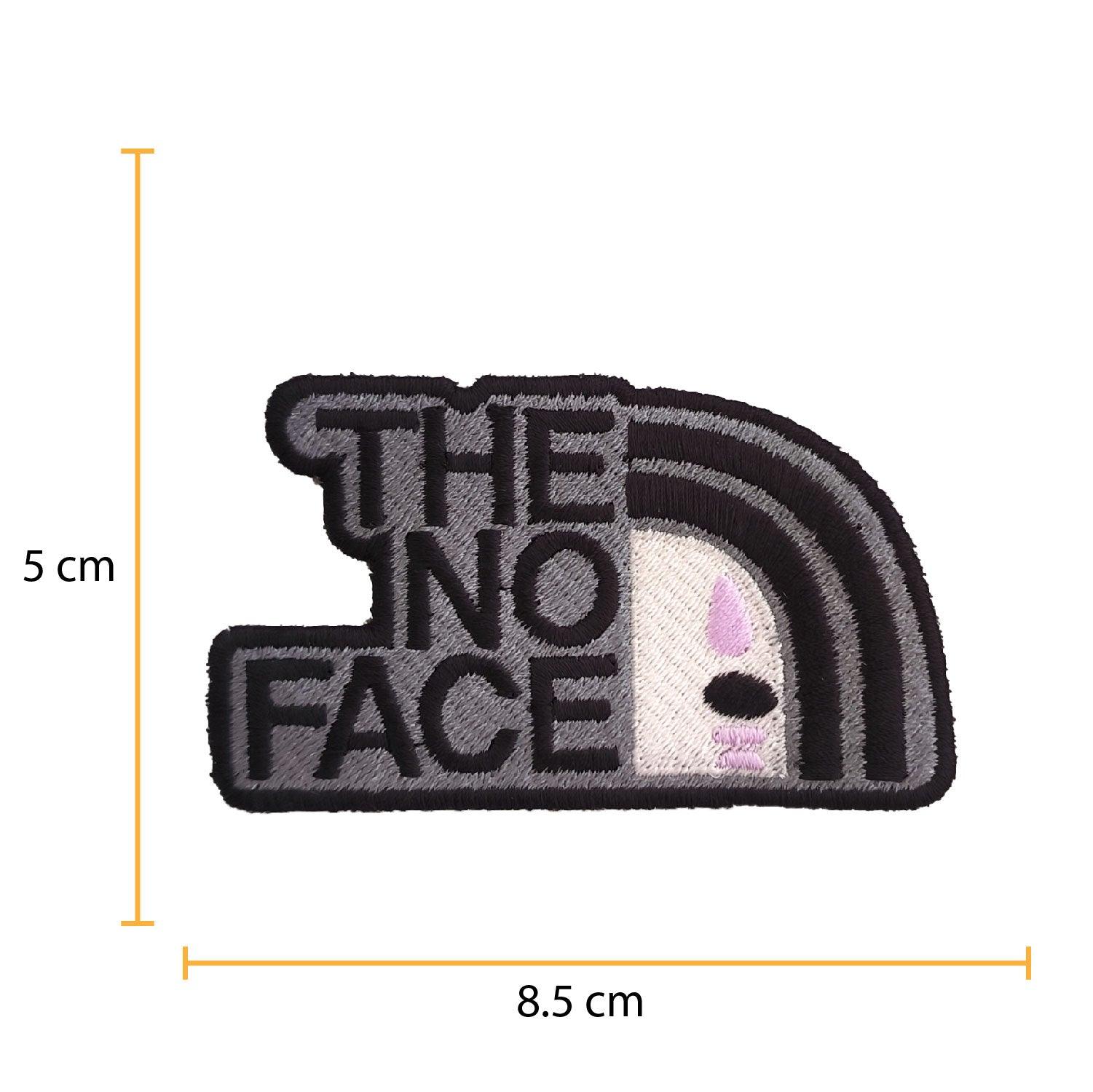 Parche Bordado Anime The no Face 8cm - Valkynea