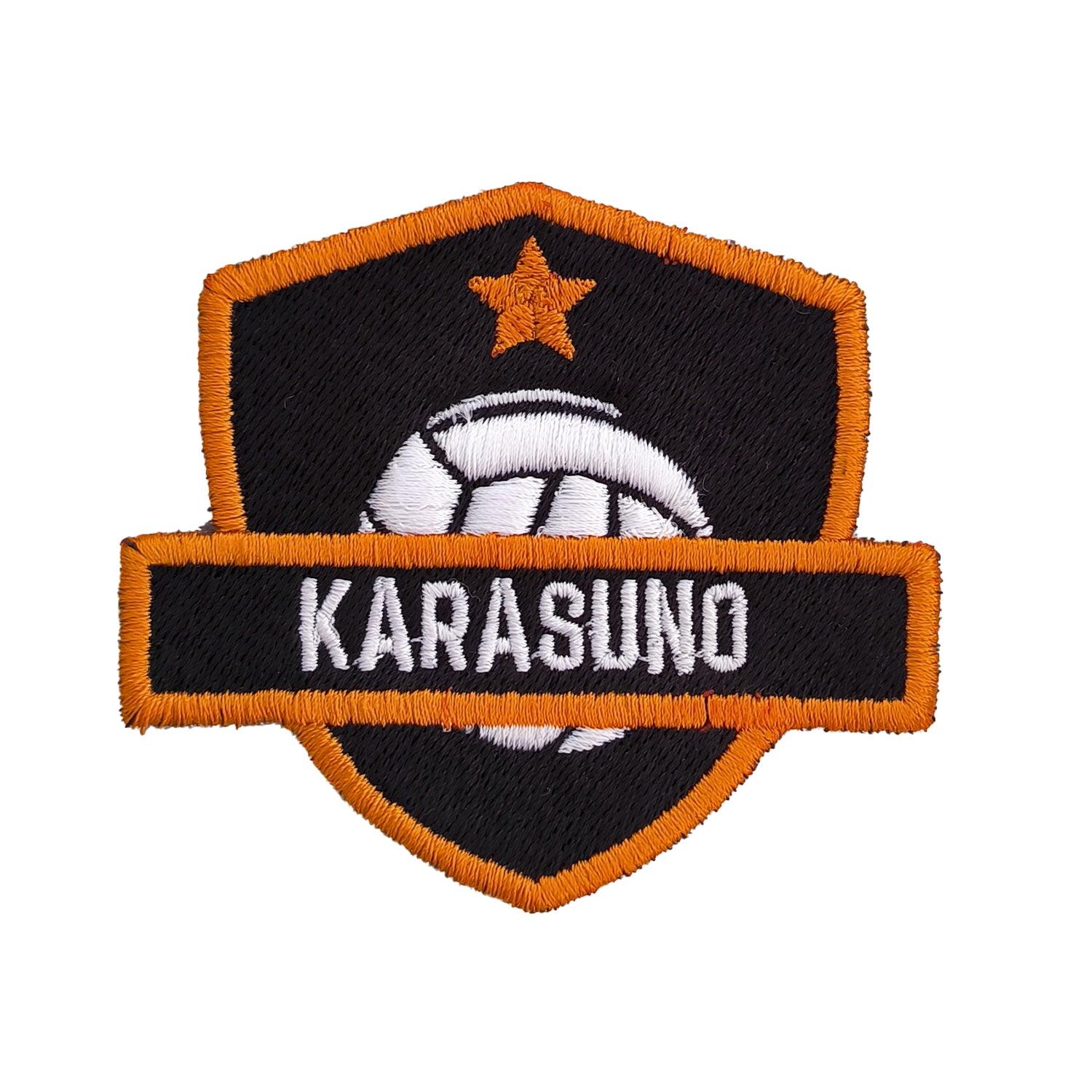 Parche Bordado Anime Haikyū!! Escudo Karasuno 3 - Valkynea