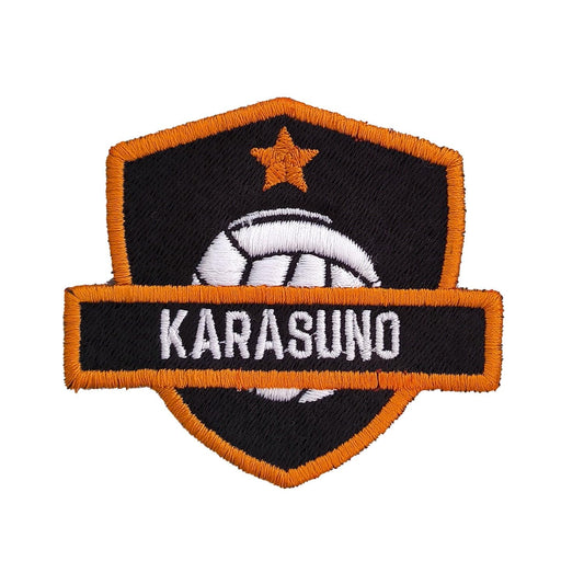 Parche Bordado Anime Haikyū!! Escudo Karasuno 3 - Valkynea