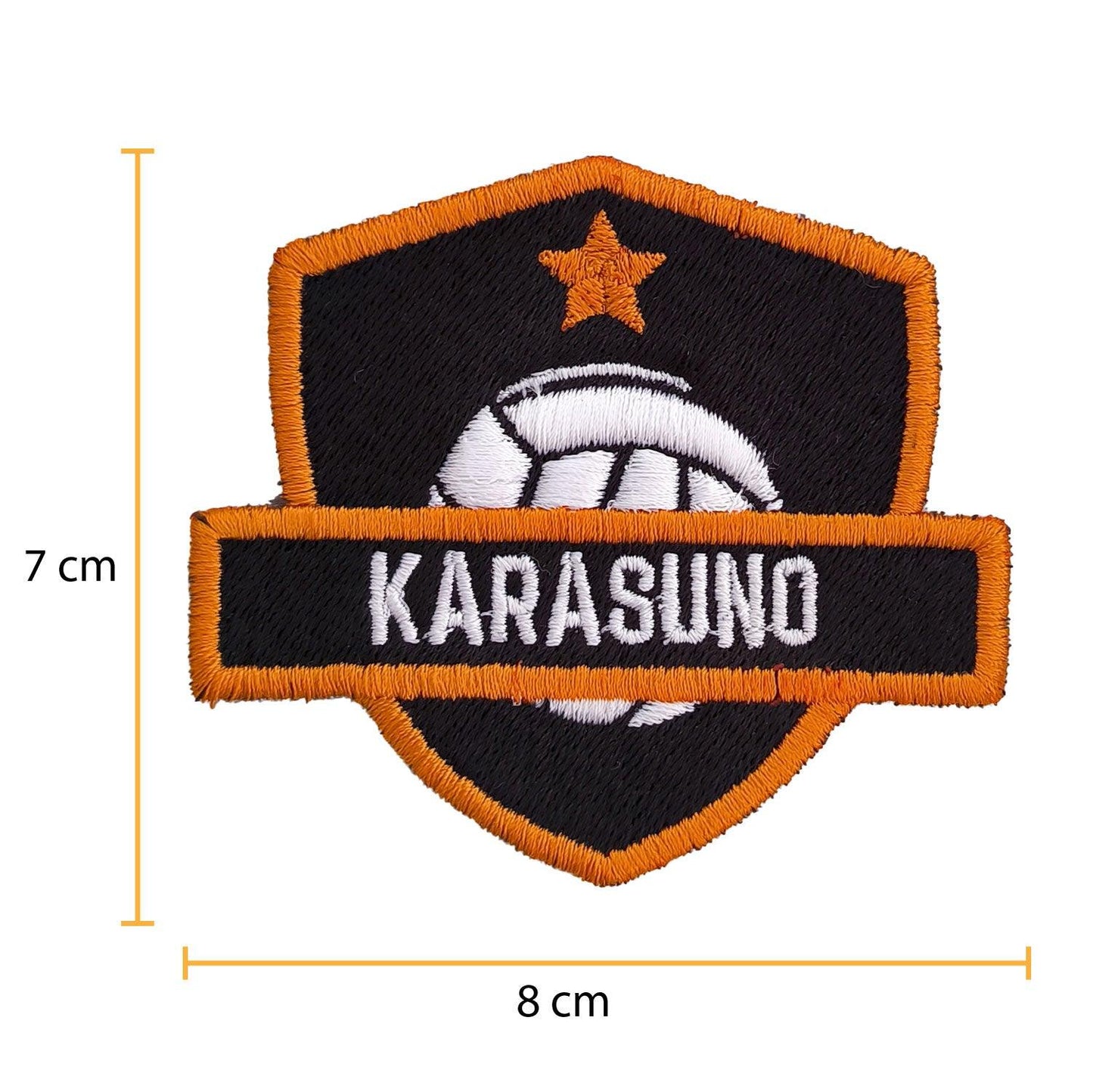 Parche Bordado Anime Haikyū!! Escudo Karasuno 3 - Valkynea