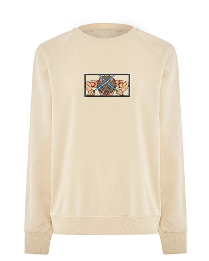 Sudadera Bordada Demon Slayer Inosuke - Valkynea