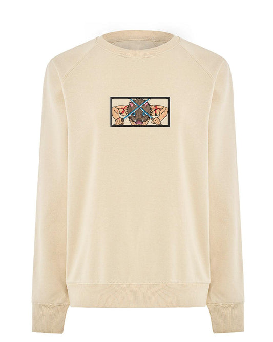 Sudadera Bordada Demon Slayer Inosuke - Valkynea