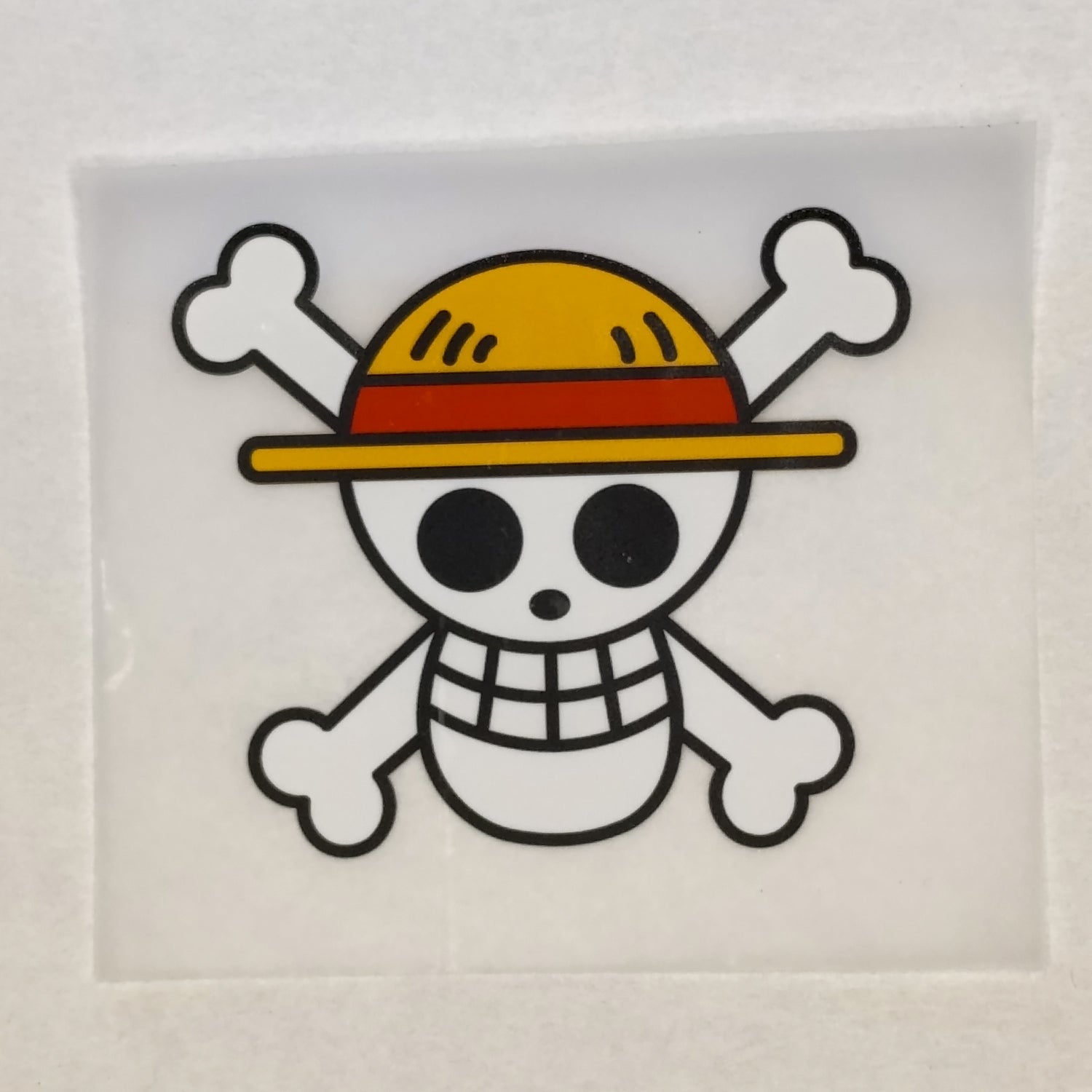 Parche DTF Anime Calavera One Piece Luffy - Valkynea