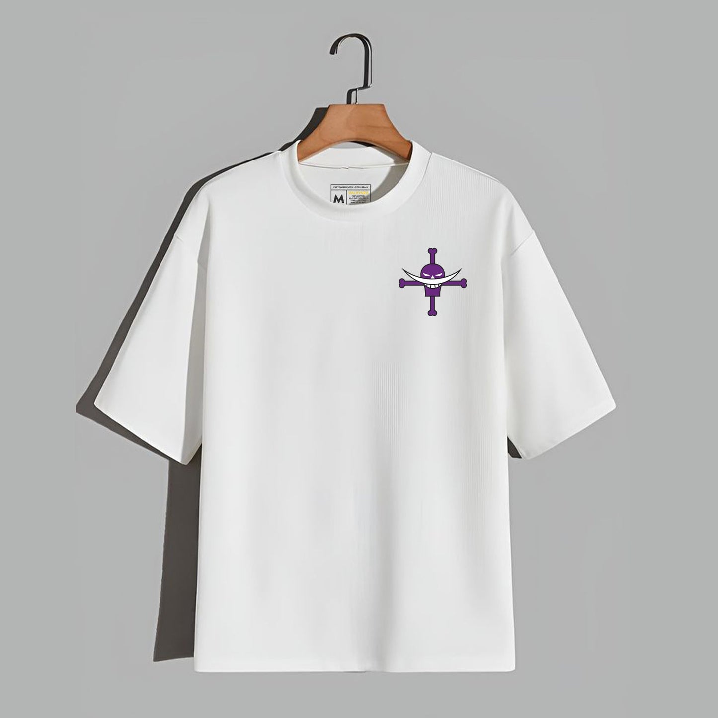 Parche DTF Anime Calavera One Piece Barba Blanca - Valkynea