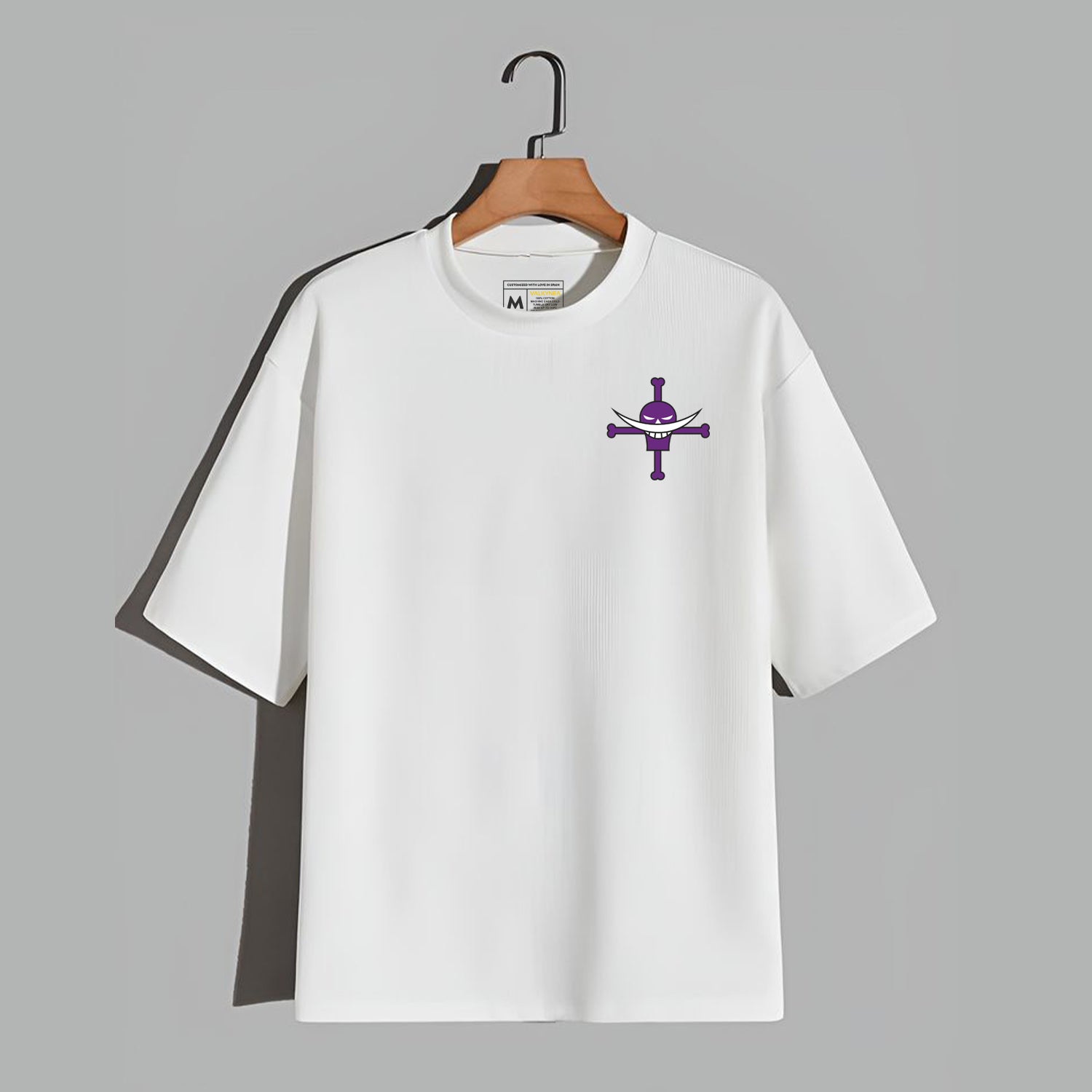 Parche DTF Anime Calavera One Piece Barba Blanca - Valkynea