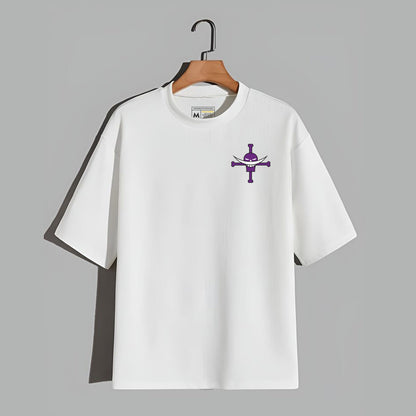 Parche DTF Anime Calavera One Piece Barba Blanca - Valkynea