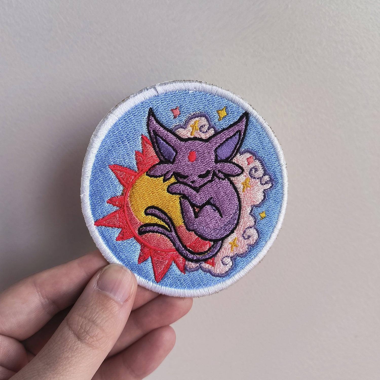 Parche Bordado Anime Espeon 8cm - Valkynea