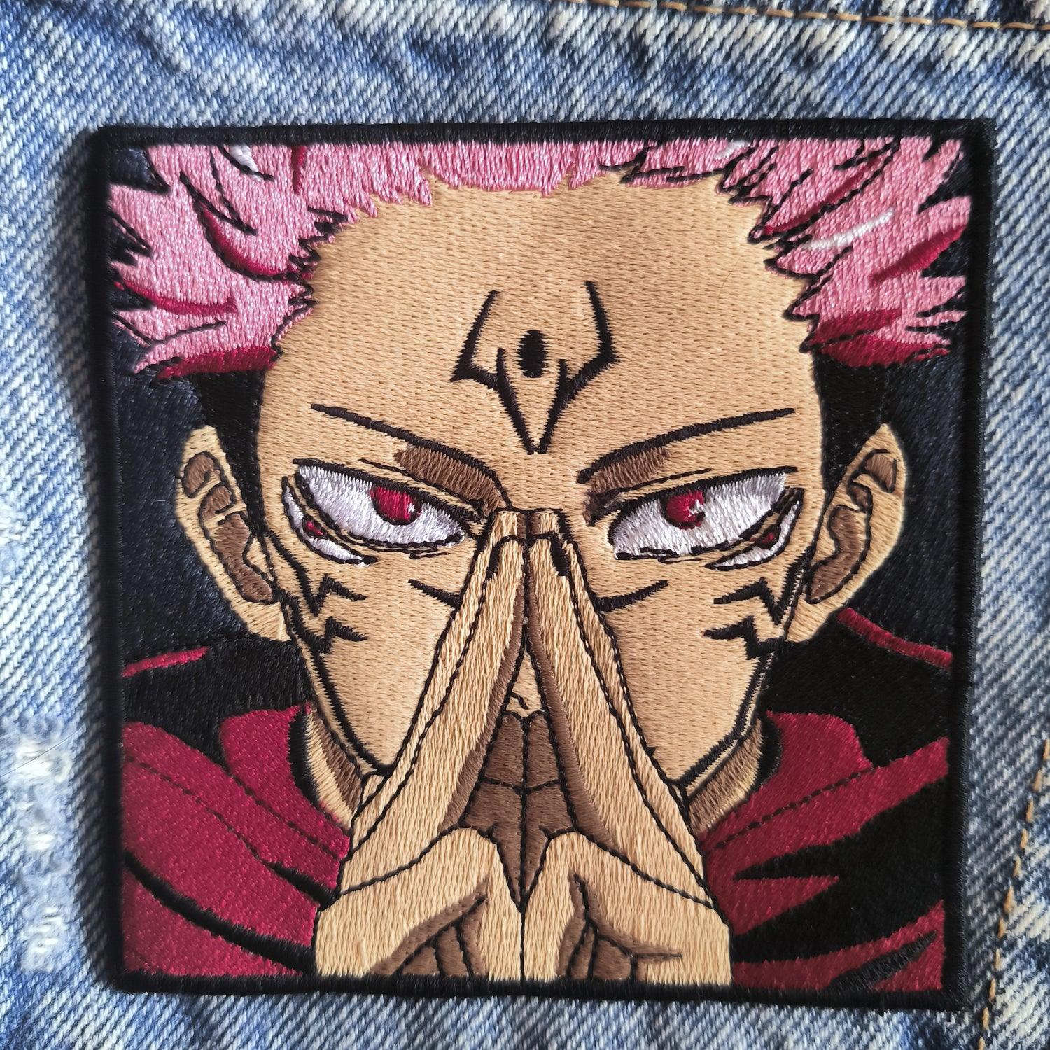 Parche Bordado Anime Yūji Itadori Jujutsu Kaisen - Valkynea