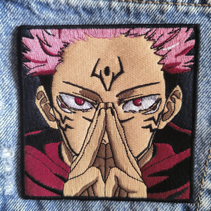 Parche Bordado Anime Yūji Itadori Jujutsu Kaisen - Valkynea