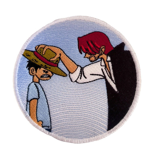 Parche Bordado Anime Luffy Shanks 10 CM - Valkynea